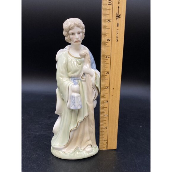 International Bazaar Pastel Nativity JOSEPH 9” Replacement Piece - Picture 7 of 8